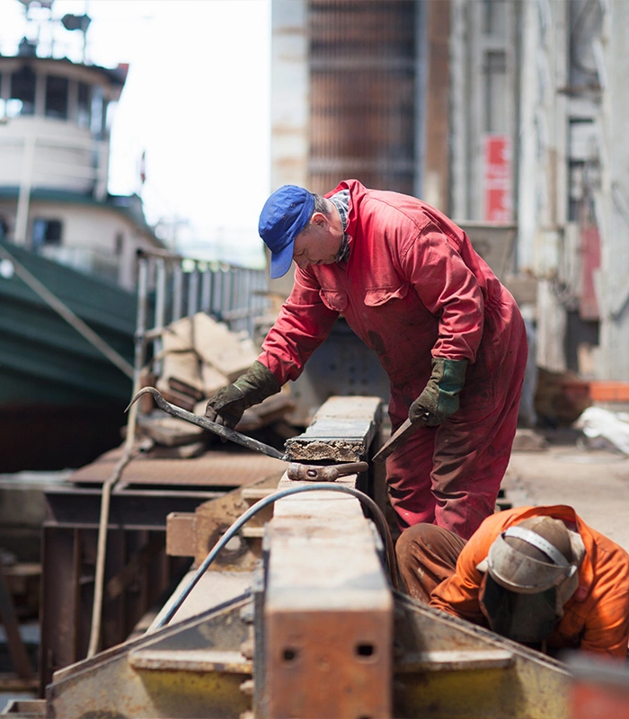 Dock Assembly Progress At Facility
