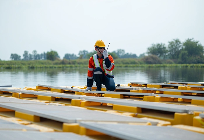 Final Inspection Before Dock Installation
